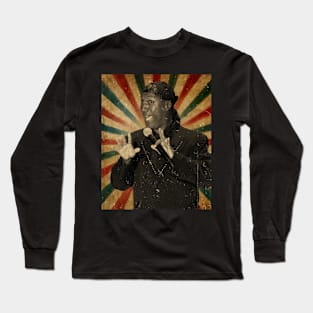 Paul Mooney  // Photo Vintage Retro Long Sleeve T-Shirt